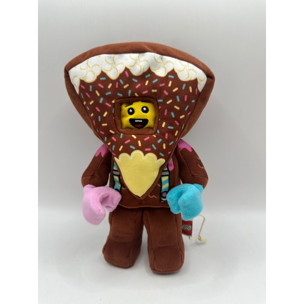 LEGO Manhattan Toy 9" Chocolate Cake Suit Plush Minifigure Minifig Figure